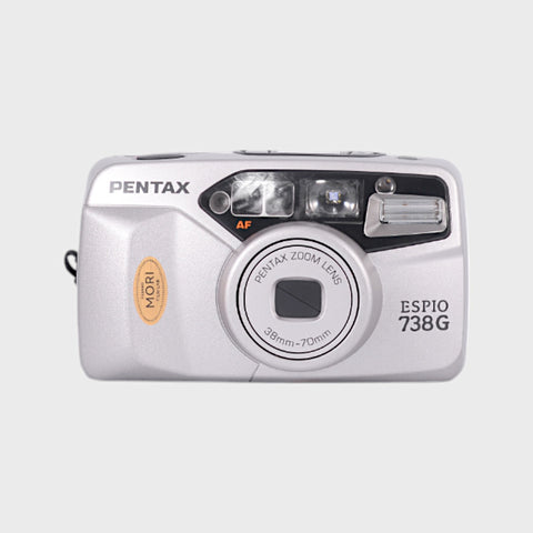 Pentax Espio 738G Point & Shoot 35mm argentique avec objectif zoom 38-70mm