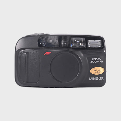 Minolta Riva Zoom 70 Point & Shoot 35mm argentique avec objectif 35-70mm