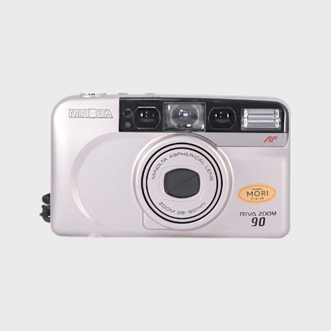 Minolta Riva Zoom 90 Point & Shoot 35mm argentique avec objectif 38-90mm