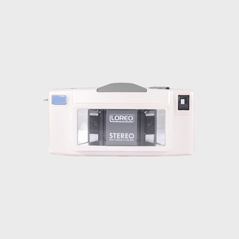 Loreo Stereo 35mm point & shoot film camera with 28mm lens