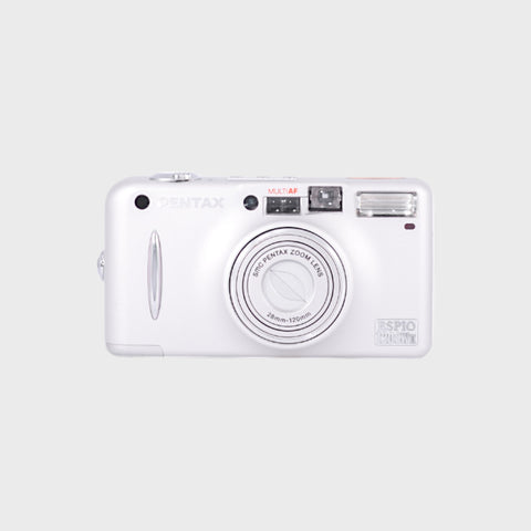 Pentax Espio 120SW II Point & Shoot 35mm argentique avec objectif zoom 28-120mm