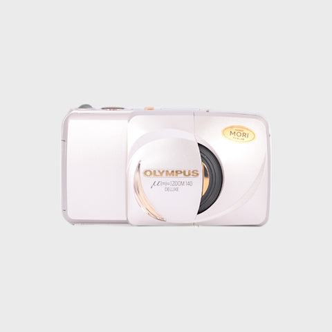 Olympus mju Zoom 140 Deluxe Point & Shoot 35mm argentique avec objectif zoom 38-140mm
