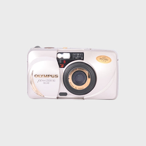 Olympus mju Zoom 140 Deluxe Point & Shoot 35mm argentique avec objectif zoom 38-140mm