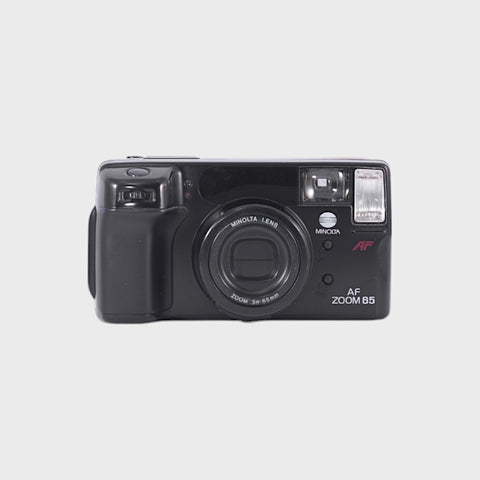 Minolta AF Zoom 65 Point & Shoot 35mm argentique avec objectif 38-65mm