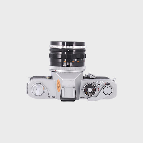 Canon FT QL 35mm SLR film camera with 50mm f1.4 lens