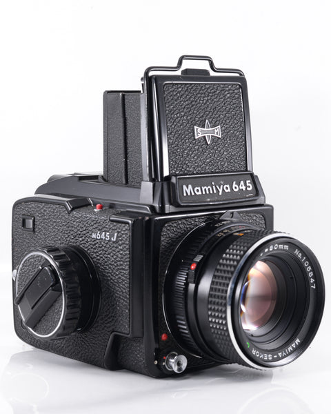 Mamiya 645J Moyen Format argentique avec 80mm f2.8 objectif