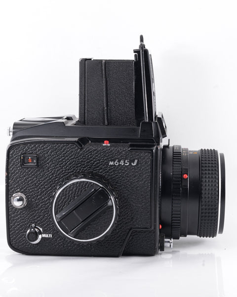 Mamiya 645J Moyen Format argentique avec 80mm f2.8 objectif