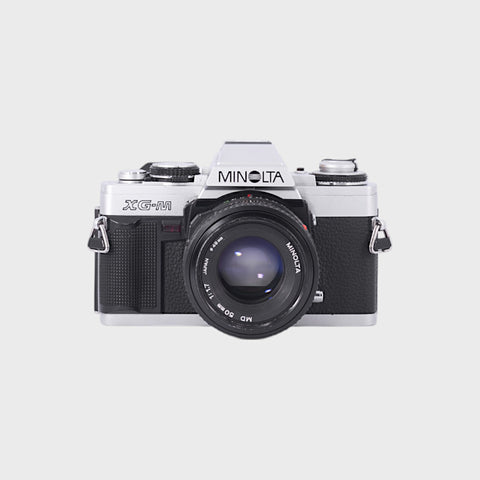 Minolta XG-M 35mm SLR Film Camera with 50mm f1.7 Lens