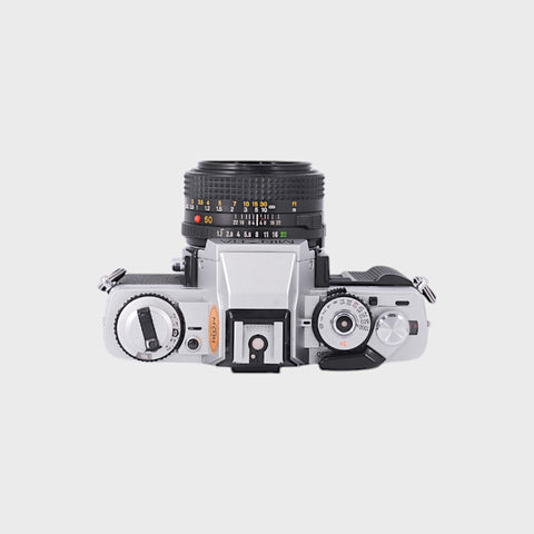 Minolta XG-M 35mm SLR Film Camera with 50mm f1.7 Lens