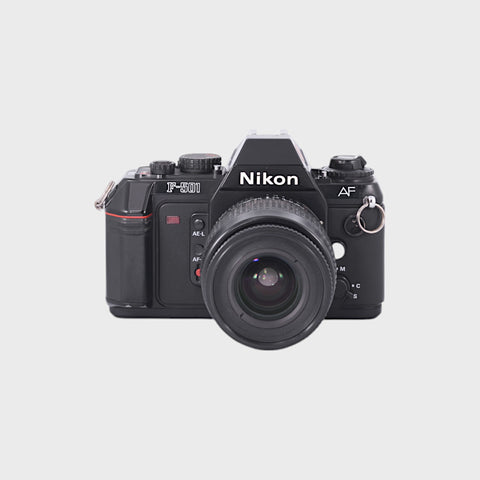 Nikon F501 35mm SLR film camera with 35-70mm zoom lens