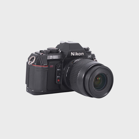 Nikon F501 35mm SLR film camera with 35-70mm zoom lens