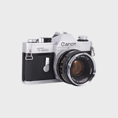 Canon TLB Reflex 35mm argentique avec 50mm f1.8 objectif