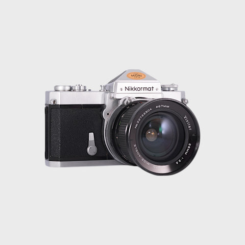 Nikon Nikomat FTN 35mm SLR Film Camera with 28mm f2.5 Lens