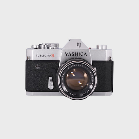 Yashica TL Electro-X 35mm SLR film camera with 55mm f1.4 lens