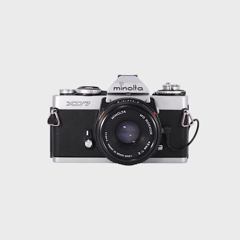 Minolta XD7 35mm SLR Film Camera with 45mm f2 lens