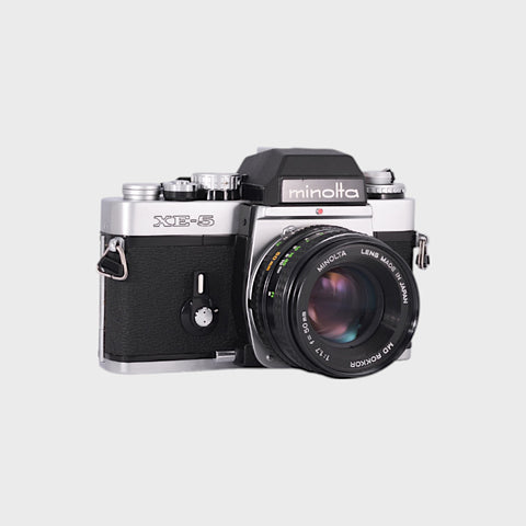 Minolta XE-5 35mm SLR Film Camera with 50mm f1.7 Lens