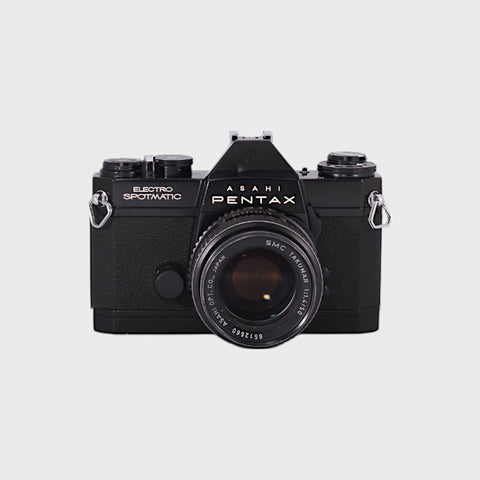 Asahi Pentax Electro Spotmatic 35mm SLR film camera with 50mm f1.4 lens