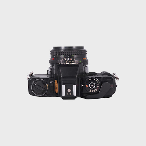 Minolta X-500 35mm SLR Film Camera with 45mm f2 Lens