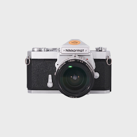 Nikon Nikomat FTN 35mm SLR Film Camera with 28mm f3.5 Lens