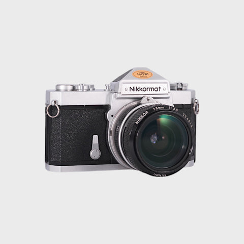 Nikon Nikomat FTN 35mm SLR Film Camera with 28mm f3.5 Lens