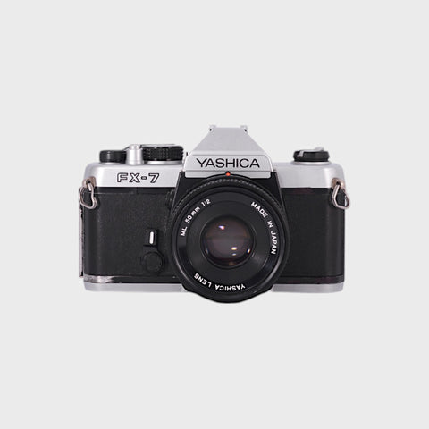 Yashica FX-7 35mm SLR film camera with 50mm f2 lens
