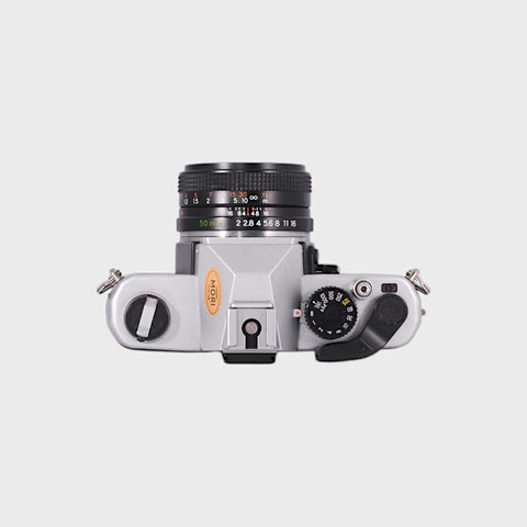 Yashica FX-7 35mm SLR film camera with 50mm f2 lens