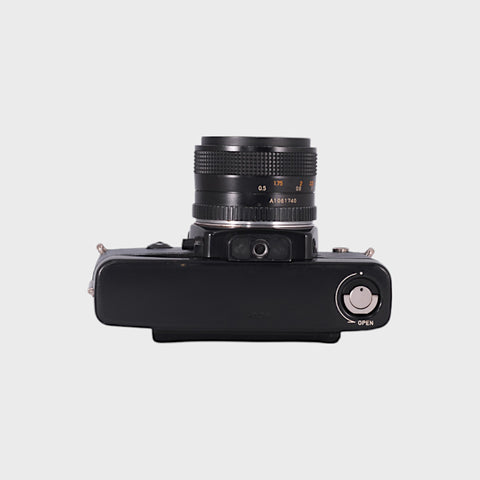 Contax 137 MA Quartz 35mm SLR film camera with 50mm f1.4 lens