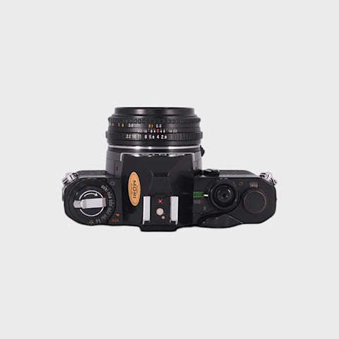 Pentax MV1 35mm SLR film camera with 45mm f2.8 lens