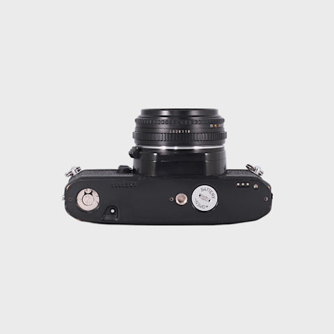 Pentax MV1 35mm SLR film camera with 45mm f2.8 lens