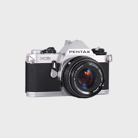 Pentax MG 35mm SLR film camera with 50mm f1.7 lens