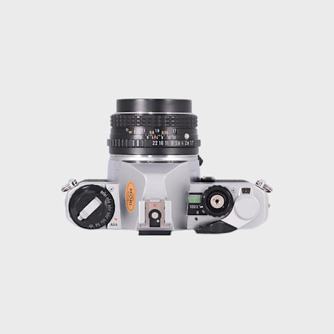 Pentax MG 35mm SLR film camera with 50mm f1.7 lens
