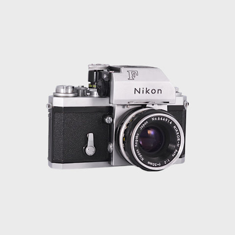 Nikon F 35mm SLR Film Camera with 50mm f2 Lens
