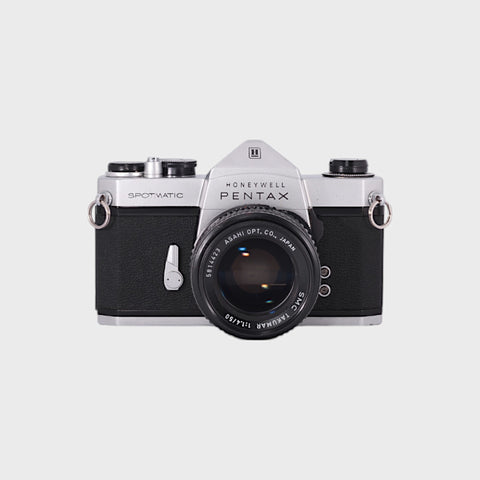 Honeywell Pentax Spotmatic 35mm SLR film camera with 50mm f1.4 lens
