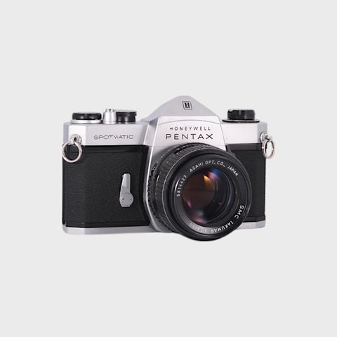 Honeywell Pentax Spotmatic 35mm SLR film camera with 50mm f1.4 lens