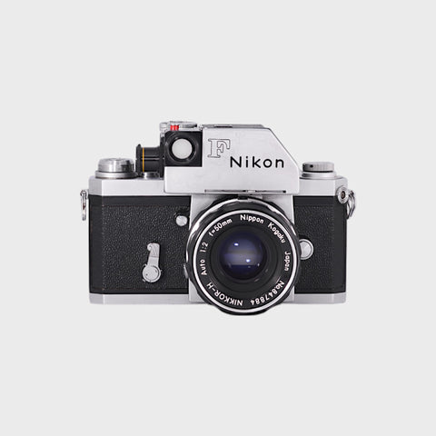 Nikon F 35mm SLR Film Camera with 50mm f2 Lens