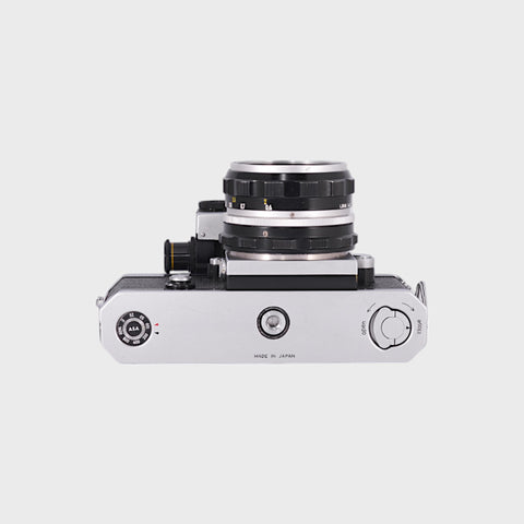 Nikon F 35mm SLR Film Camera with 50mm f2 Lens