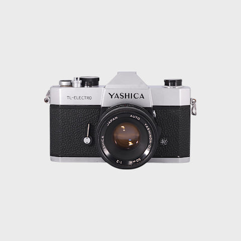 Yashica TL-Electro 35mm SLR film camera with 50mm f2 lens