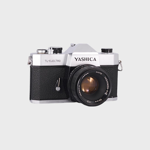 Yashica TL-Electro 35mm SLR film camera with 50mm f2 lens