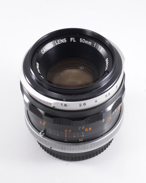 Canon 50mm f1.8 FL objectif