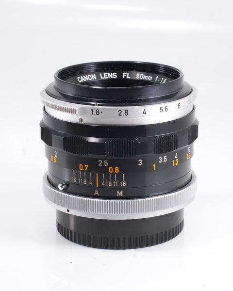 Canon 50mm f1.8 FL objectif