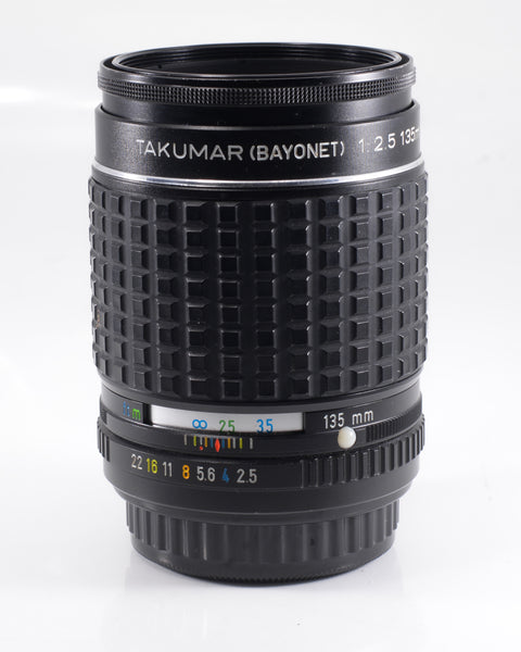 Takumar 135mm f2.5 baïonnette PK objectif