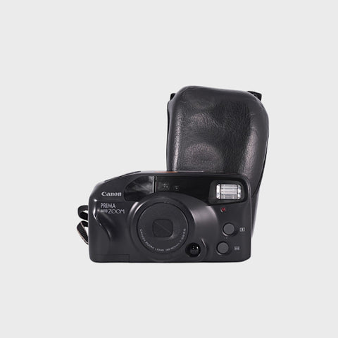 Canon Prima Auto Zoom 35mm point & shoot film camera with 38–60mm lens