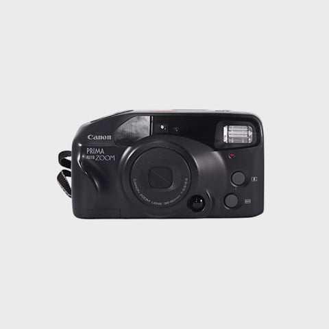 Canon Prima Auto Zoom 35mm point & shoot film camera with 38–60mm lens