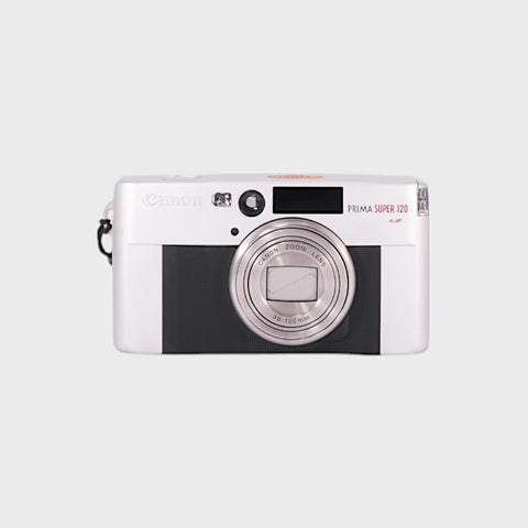 Canon Prima Super 120 35mm Point & Shoot Film Camera with 38-120mm Lens