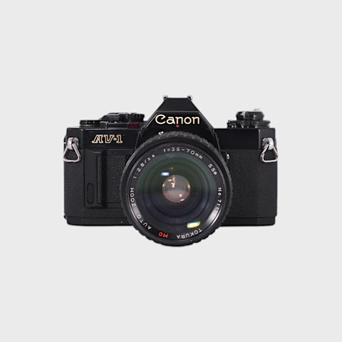 Canon AV-1 Reflex 35mm argentique avec 35-70mm objectif