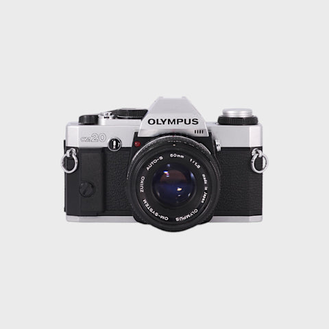 Olympus OM20 35mm SLR Film Camera with 50mm f1.8 Lens