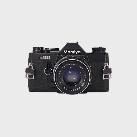 Mamiya NC1000 35mm SLR film camera with 50mm f1.7 lens