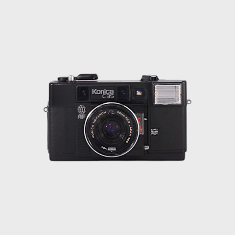 Konica C35 AF 35mm rangefinder film camera with 38mm f2.8 lens