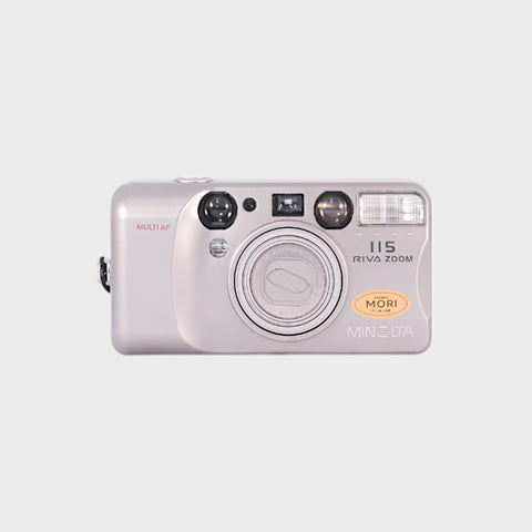 Minolta Riva Zoom 115 35mm Point & Shoot Film Camera with 38-115mm Lens