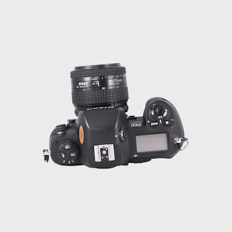 Nikon F100 35mm SLR film camera with 35-70mm f3.3-4.5mm zoom lens